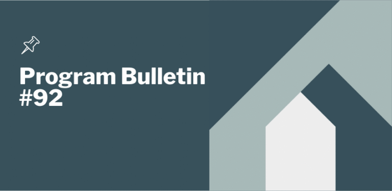 Program Bulletin #92